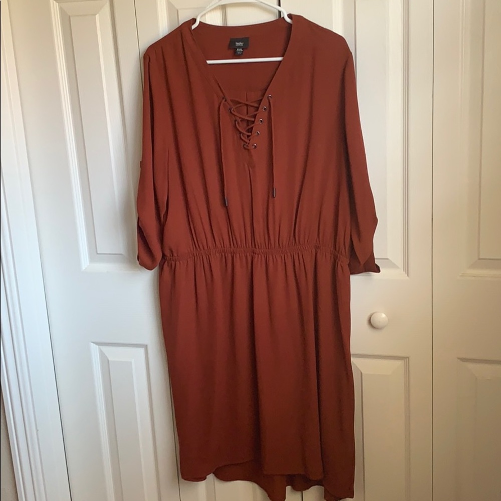 Burnt Orange Dress